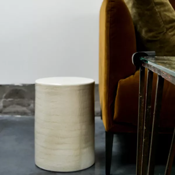 Table d'appoint Roucas crème M – Image 6