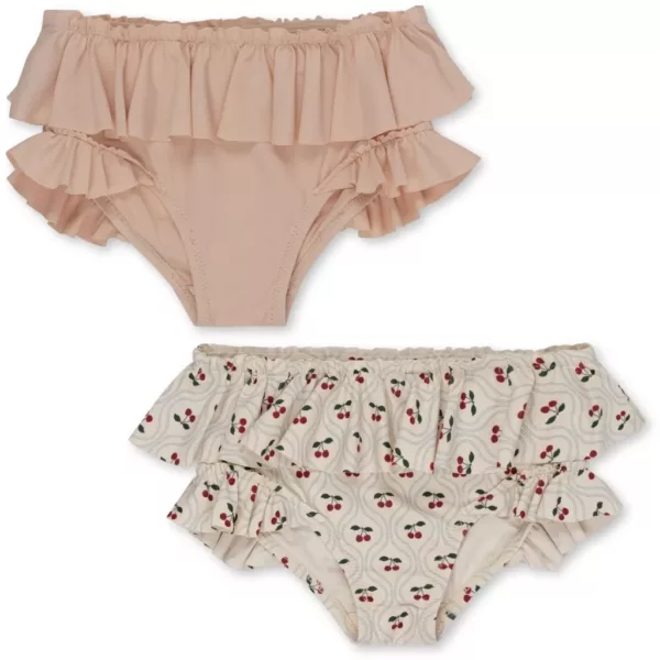 Lot de 2 culottes de bain manuca cherry Konges Slojd
