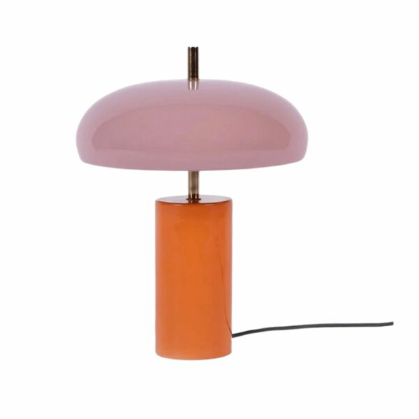 Lampe maui rose & orange