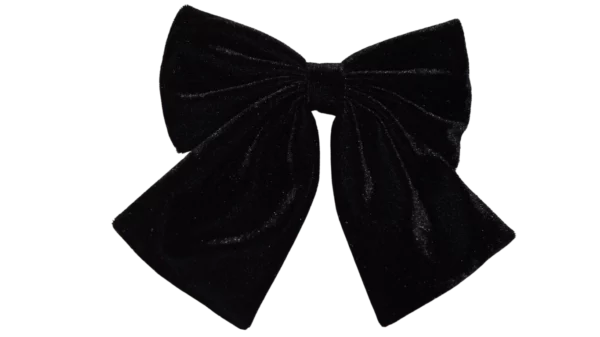 Barrette noeud onyx gigi