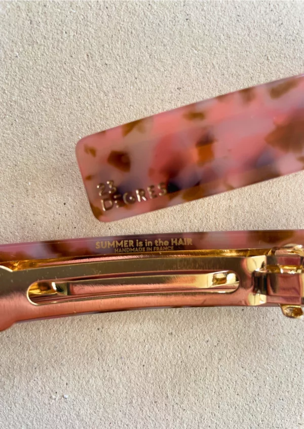 Barrette rose pâle 23 degrés – Image 4