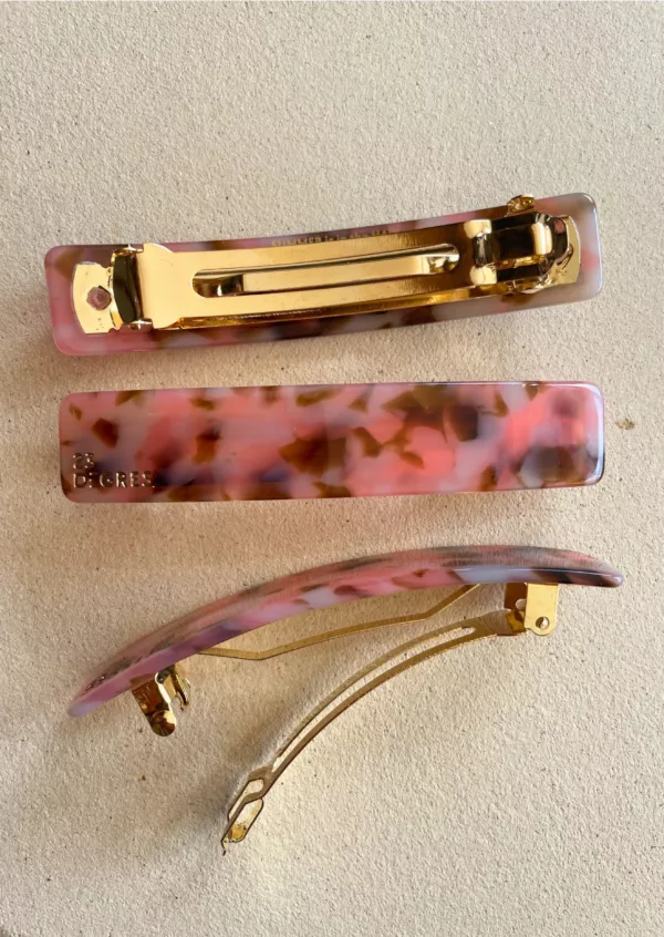 Barrette rose pâle 23 degrés – Image 2