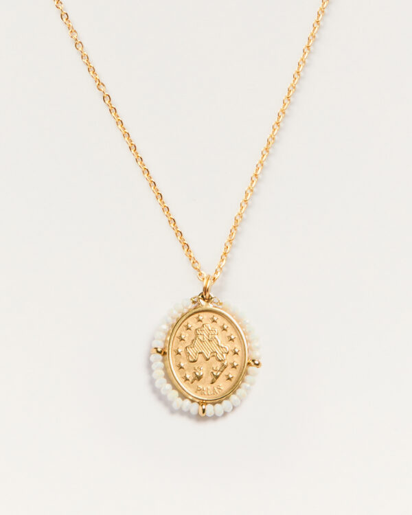 Collier Santa Maria Shiny Cream Palas – Image 3