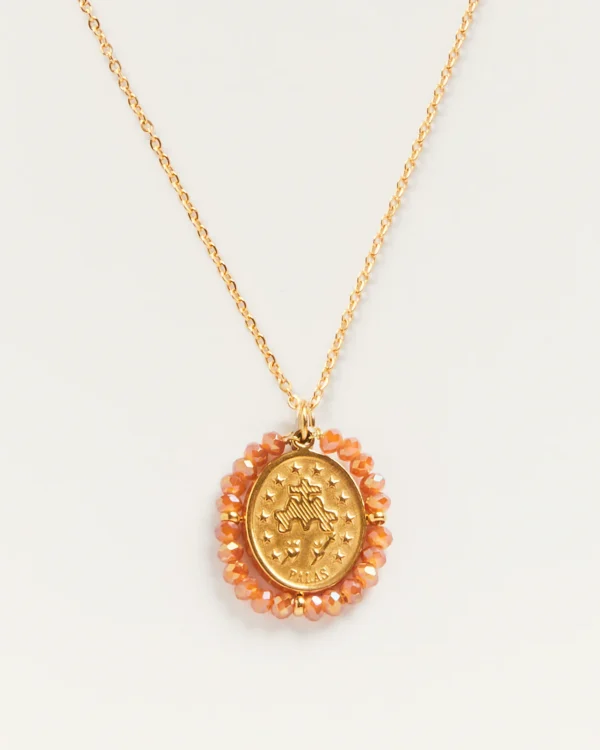 Collier Santa Maria Shiny Peach Palas – Image 3