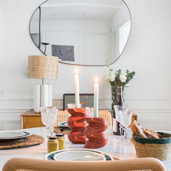 Duo de bougeoirs terracotta cosin – Image 2