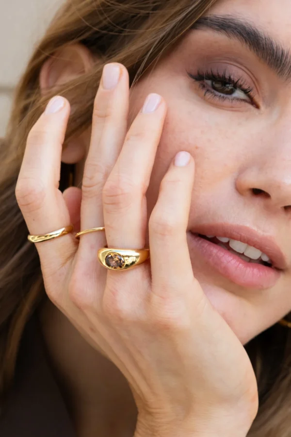bague odile marron – Image 3