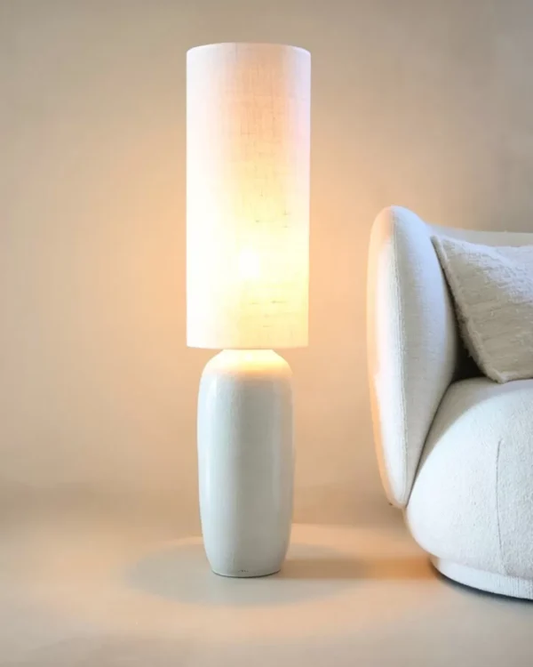 Lampadaire blanc – Image 3
