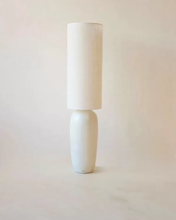 Lampadaire blanc