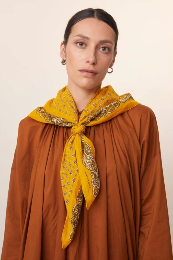 Foulard Holi Yellow Moismont – Image 3