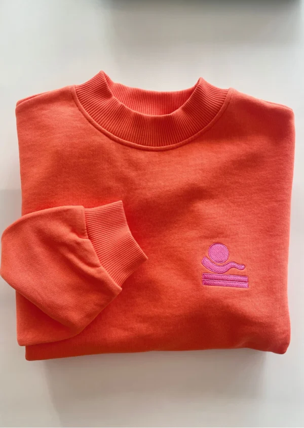 Sweat Wavy orange 23 Degrès