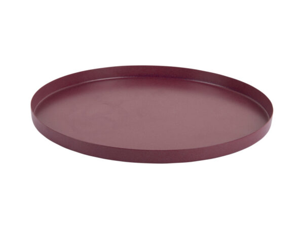 Plateau métal XS dark mauve