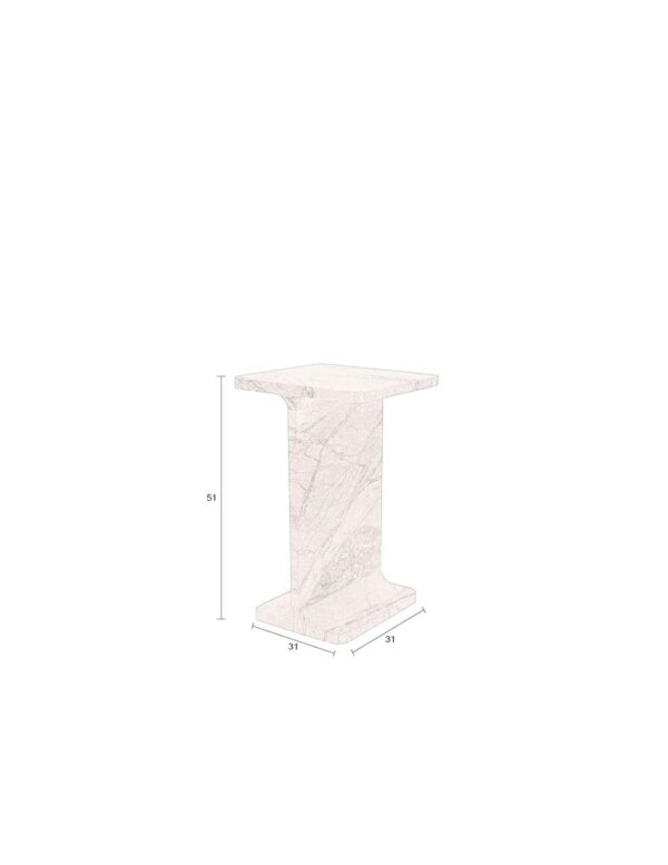 Table d'appoint en marbre – Image 10