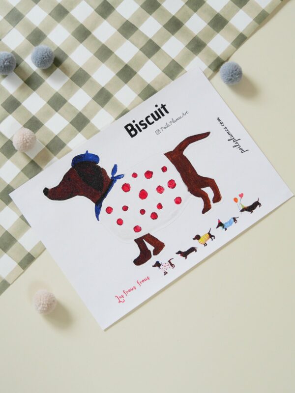 Chien Biscuit Les frous-frous