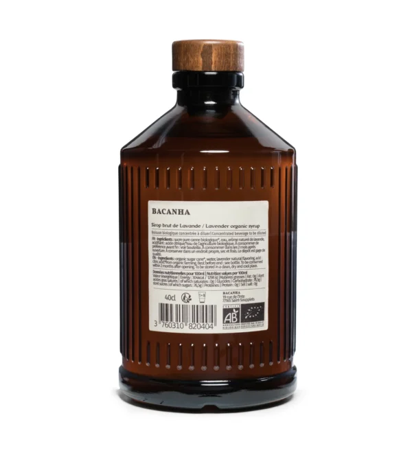 Sirop lavande bio Bacanha – Image 2
