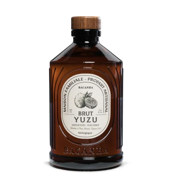 Sirop yuzu bio Bacanha