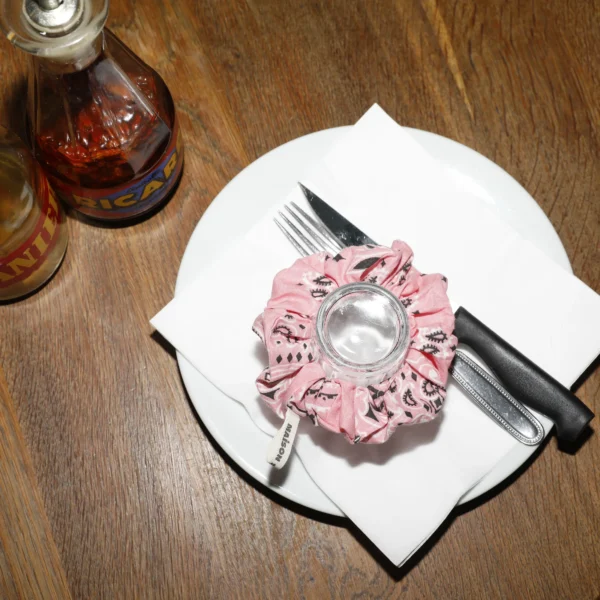 Chouchou pink Maison Saussure