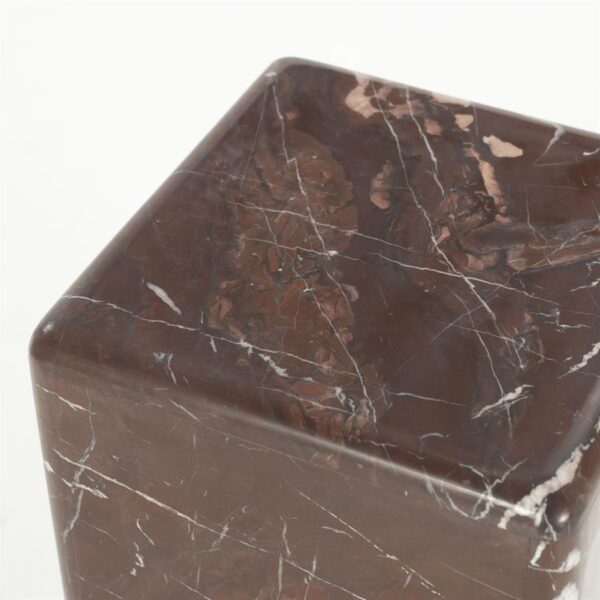 Table d'appoint marbre red – Image 3