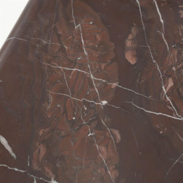 Table d'appoint marbre red – Image 4