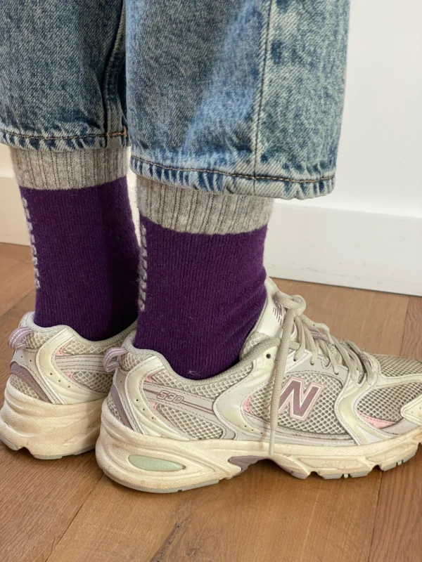 Chaussettes violet 23 Degrès – Image 2