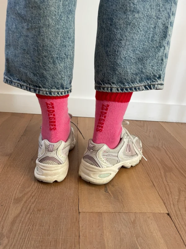 Chaussettes rose 23 Degrès