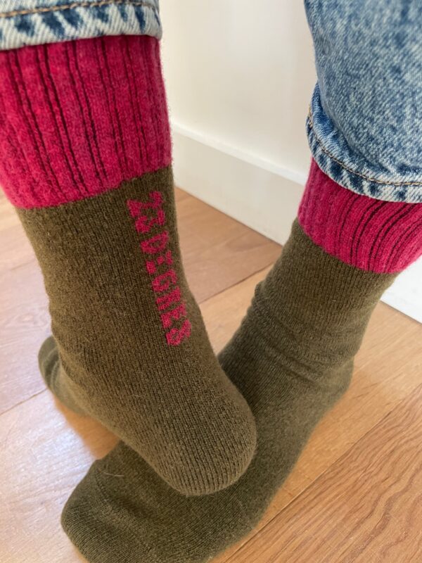 Chaussettes kaki 23 Degrès