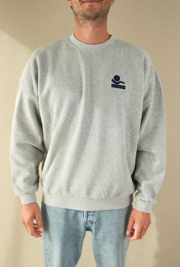 Sweat Salty homme Gris 23 Degrès – Image 3