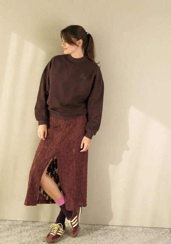 Sweat Salty femme chocolat 23 Degrès
