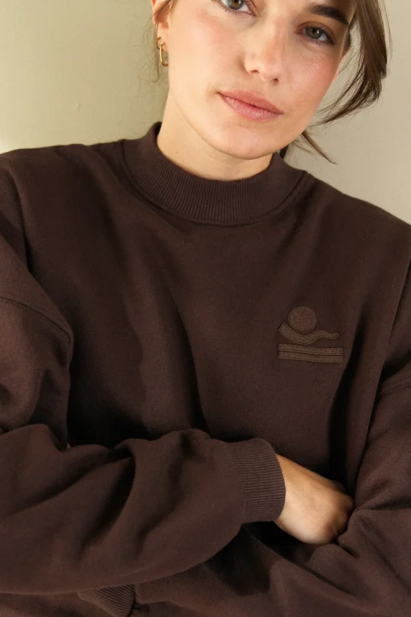 Sweat Salty femme chocolat 23 Degrès – Image 6