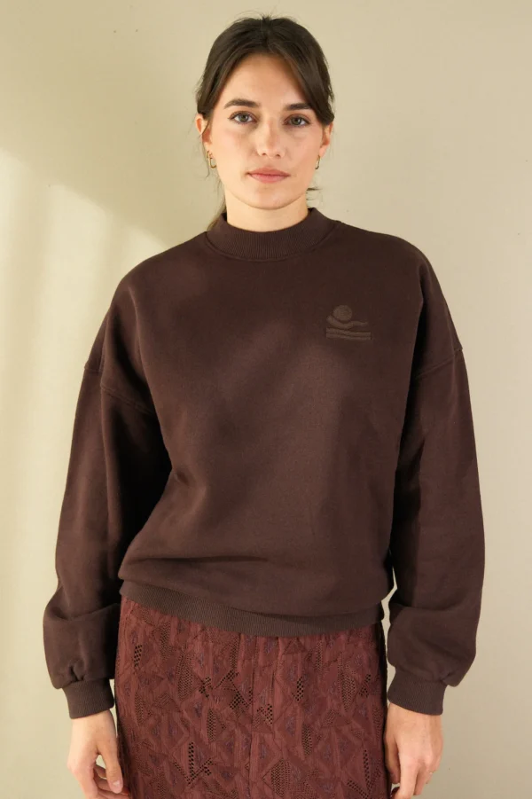 Sweat Salty femme chocolat 23 Degrès – Image 4