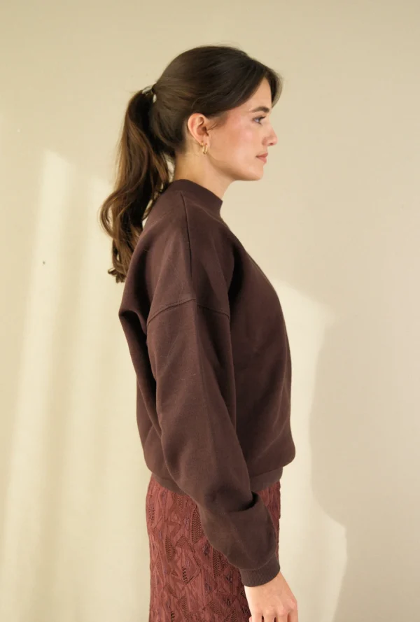 Sweat Salty femme chocolat 23 Degrès – Image 2