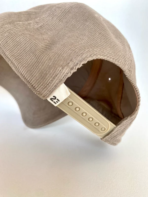Casquette velours beige 23 Degrès – Image 2